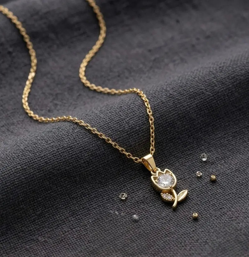 Anti Tarnish Elegant Chain Necklace