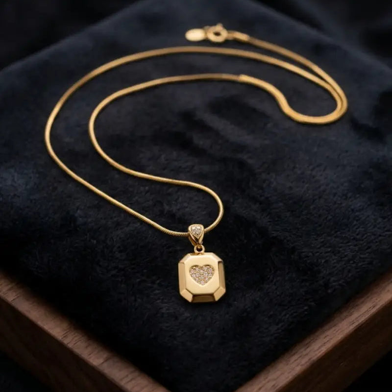 Anti Tarnish Elegant Chain Necklace