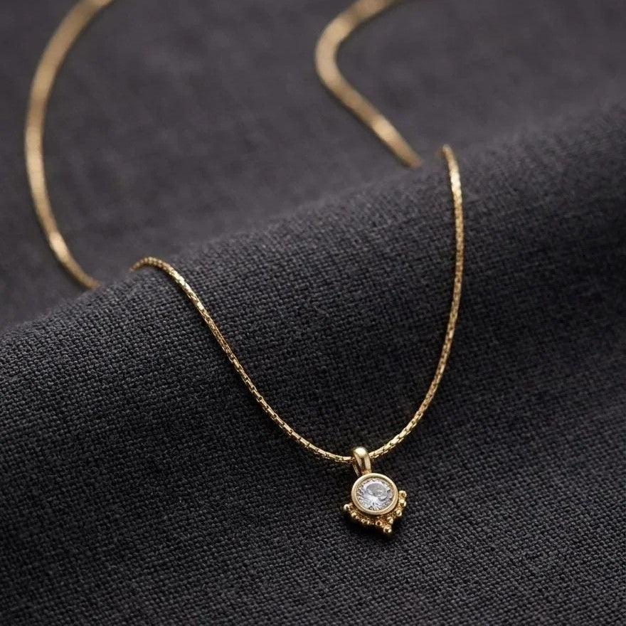 Anti Tarnish Elegant Minimal Chain Necklace