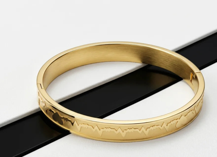 Anti Tarnish Elegant Men's Kada Bracelet