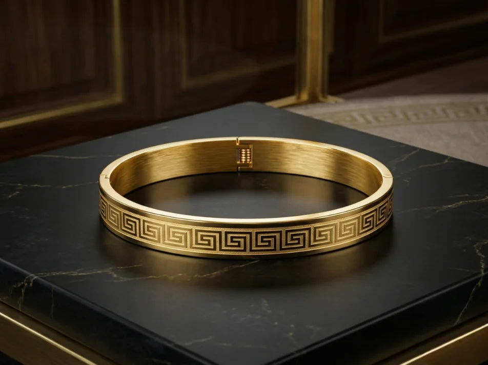 Anti Tarnish Elegant Men's Kada Bracelet