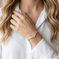 Anti Tarnish Elegant V Shape Kada Bracelet