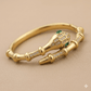 Anti Tarnish Antique Snake Kada Bracelet
