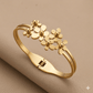 Anti Tarnish Flower Bunch Kada Bracelet