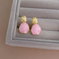 Classic Geometric Alloy Stud Earrings