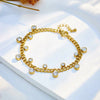 Anti Tarnish Charm Chain Bracelet