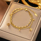 Anti Tarnish Charm Chain Bracelet
