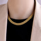 Anti Tarnish Twisted Chain Necklace