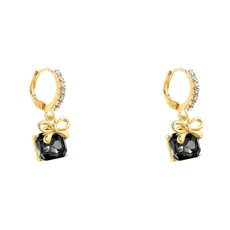 Fashion Bows Drop Earrings Hoop Earrings