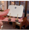 Fashion Bows Drop Earrings Hoop Earrings