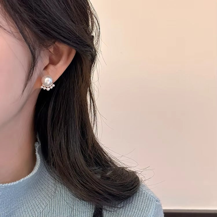 Faux Pearl Studs