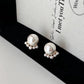 Faux Pearl Studs