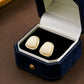 French Retro Simple Geometric square Earrings
