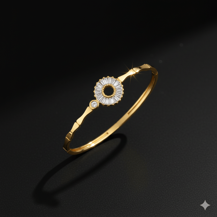 Anti Tarnish Fancy Bangle Bracelet