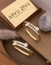 Anti Tarnish Kiyu Ziyu Fancy Baby Bangle Bracelet
