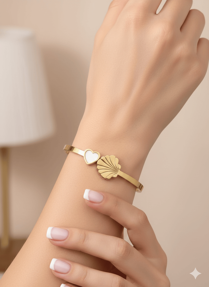 Anti Tarnish Kiyu Ziyu Fancy Baby Bangle Bracelet
