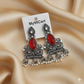 Oxidised Trendy Statement Earring