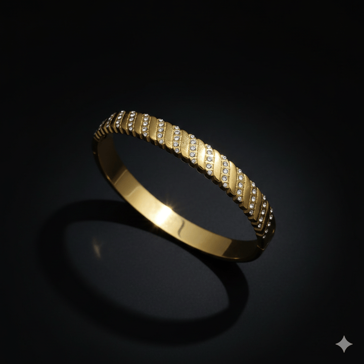 Anti Tarnish Fancy Bangle Bracelet