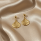 Anti Tarnish Shell Earrings