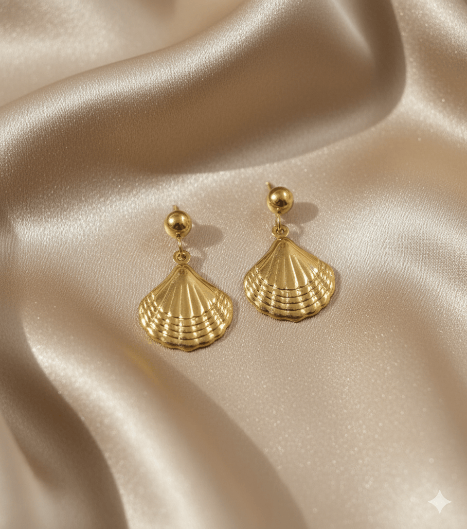 Anti Tarnish Shell Earrings