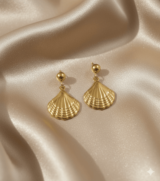 Anti Tarnish Shell Earrings