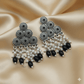 Oxidised Trendy Statement Earring