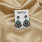 Oxidised Trendy Statement Earring
