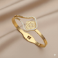 Anti Tarnish trendy Diamond Bangle Bracelet