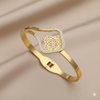 Anti Tarnish trendy Diamond Bangle Bracelet