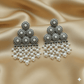 Oxidised Trendy Statement Earring