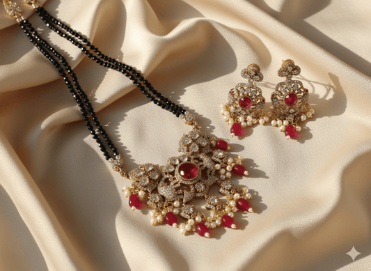 Elegant Modern Gold Plated Mangalsutra VI