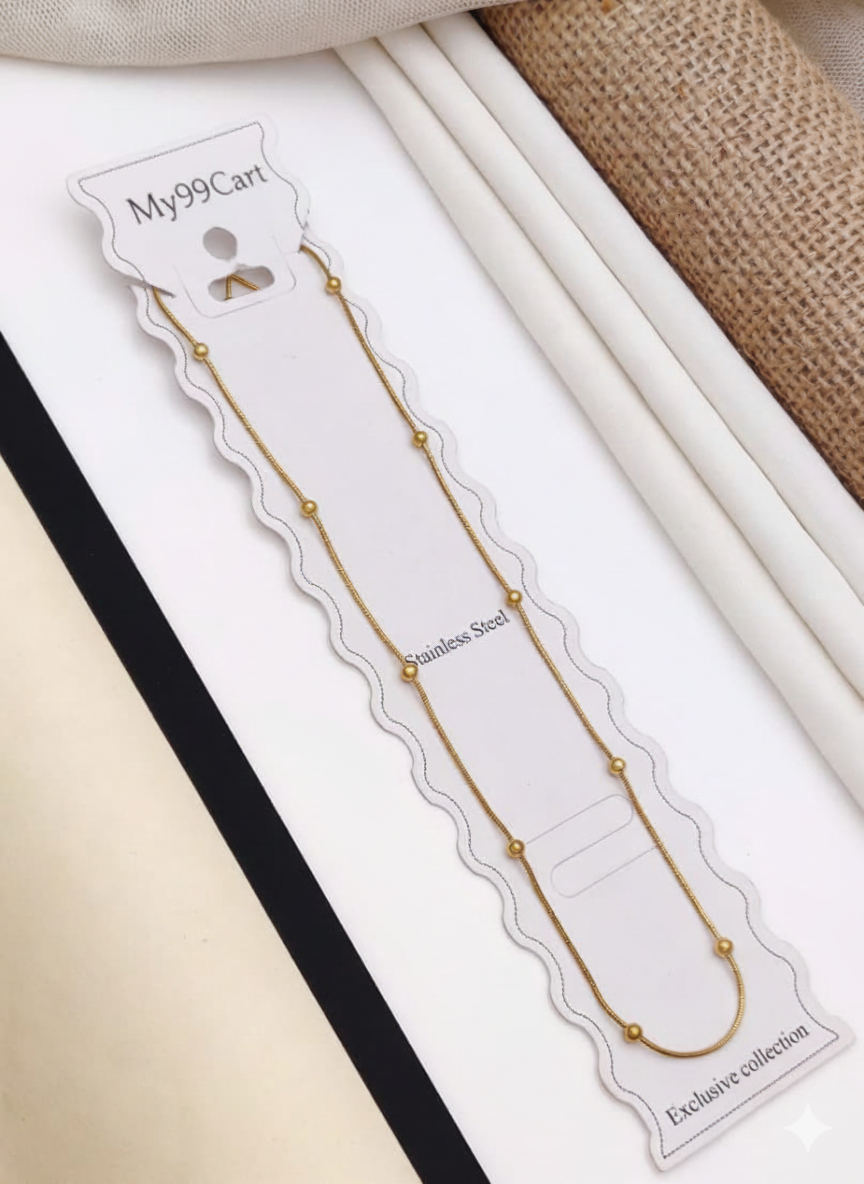 Anti Tarnish Regular Chain Necklace