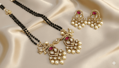 Elegant Modern Gold Plated Mangalsutra IV