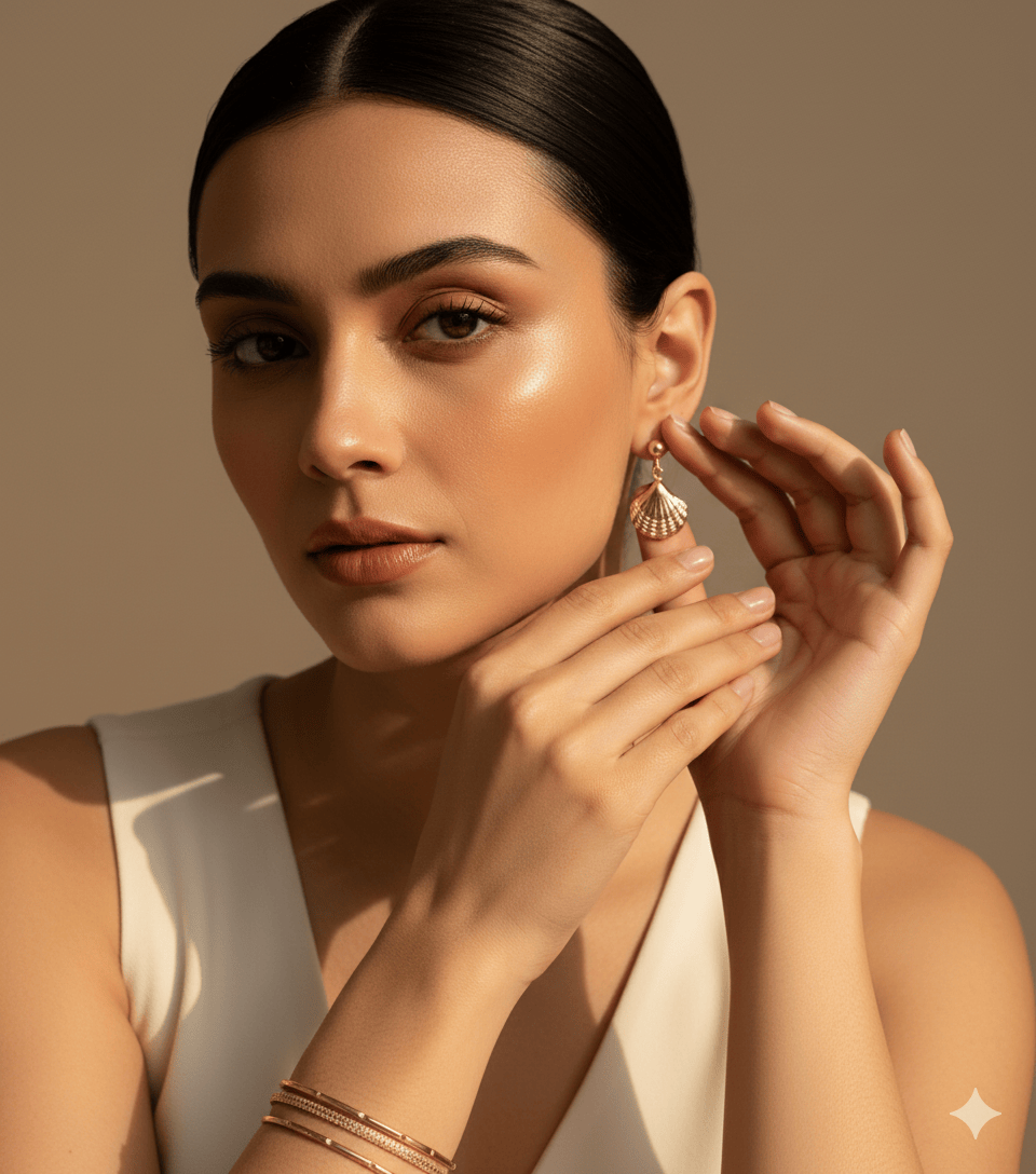 Anti Tarnish Shell Earrings