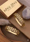 Anti Tarnish Kiyu Ziyu Fancy Baby Bangle Bracelet