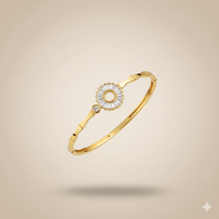 Anti Tarnish Fancy Bangle Bracelet
