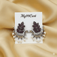 Oxidised Trendy Statement Earring