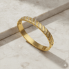 Anti Tarnish Fancy Bangle Bracelet