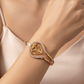Anti Tarnish Kiyu Ziyu Fancy Bangle Bracelet