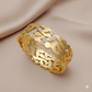 Anti Tarnish Sparkling Thick Bangle Bracelet