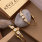 Anti Tarnish Kiyu Ziyu Fancy Baby Bangle Bracelet