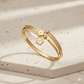 Anti Tarnish Little Flower Bangle Bracelet