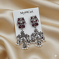 Oxidised Trendy Statement Earring