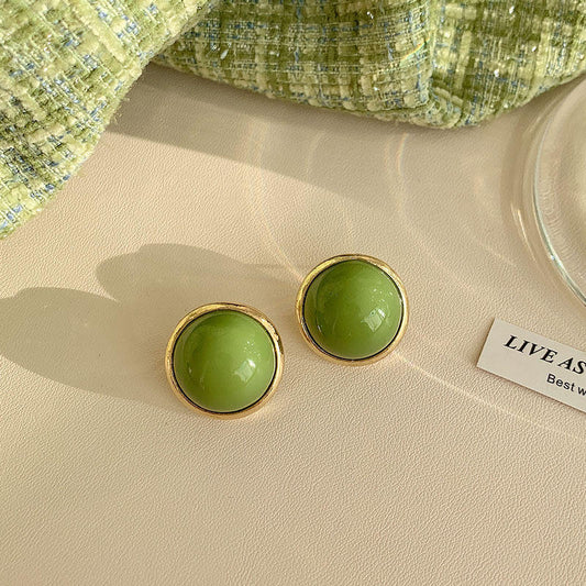 Gold Electroplated Geometric Earrings
