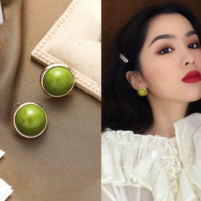 Gold Electroplated Geometric Earrings