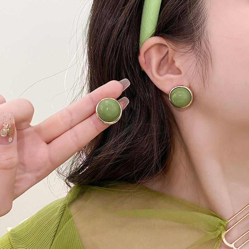 Gold Electroplated Geometric Earrings