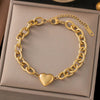 Anti Tarnish Charm Chain Bracelet
