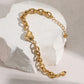 Anti Tarnish Charm Chain Bracelet