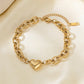 Anti Tarnish Charm Chain Bracelet