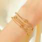 Anti Tarnish Beads Chain Bracelet